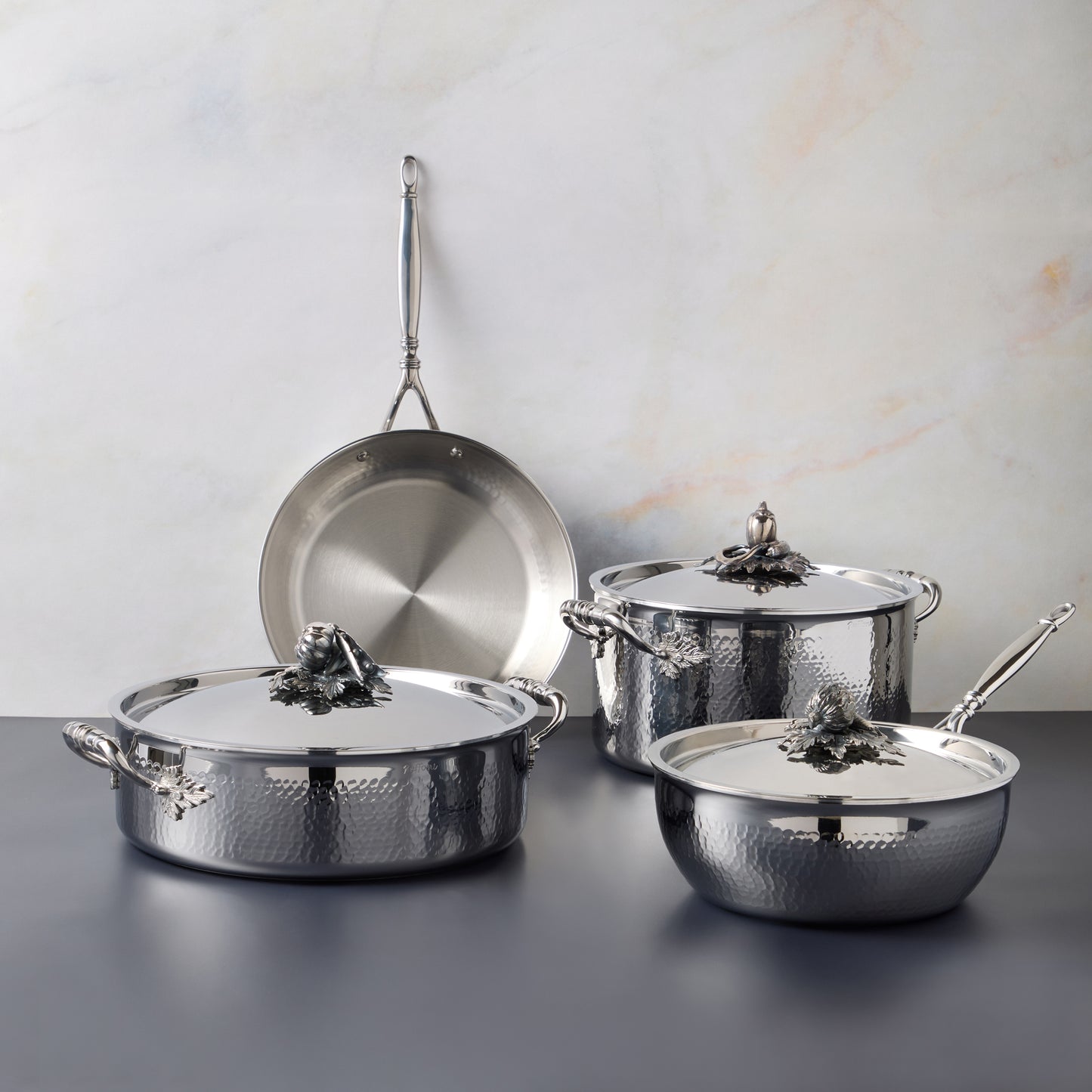 Ruffoni 7 Piece Copper Cookware Set in Wooden Box - Opus Cupra