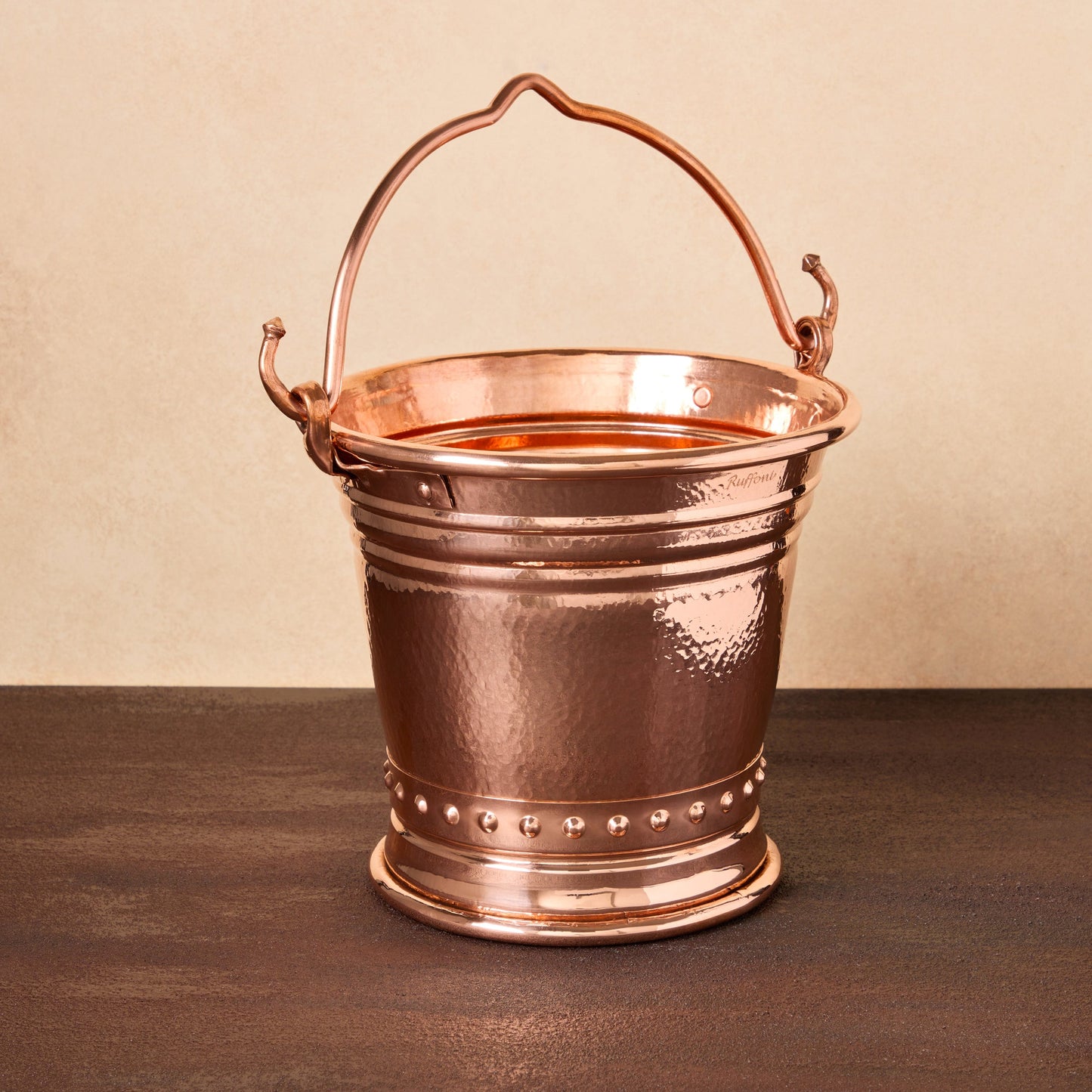 Medium Wine Bucket hammered for increased strength and lasting beauty