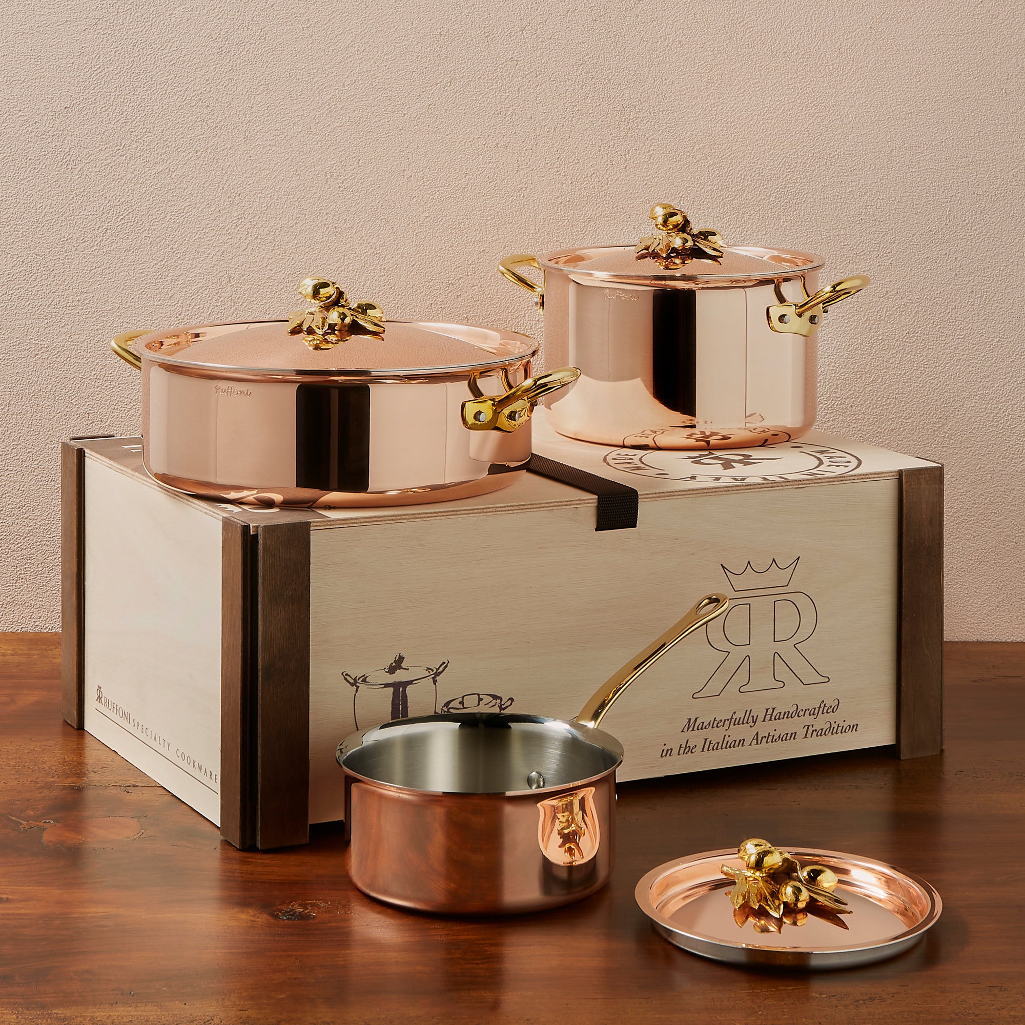 Ruffoni Copper and Stainless Steel Sets