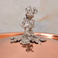 Disney x Ruffoni 4 qt chef pot with special edition Disney-inspired knob in stainless steel featuring Minnie Mouse, by Ruffoni
