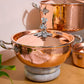 hammered copper with stainless steel lining and decorated stainless steel Minnie Mouse knob from Ruffoni